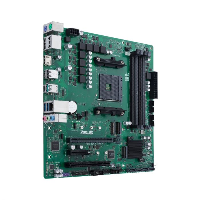 Материнcька плата ASUS PRO B550M-C/CSM sAM4 B550 4xDDR4 M.2 HDMI-DP mATX