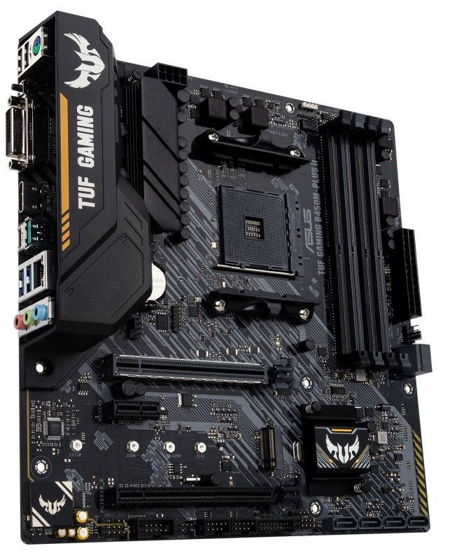 Материнcька плата ASUS TUF GAM B450M-PLUS II sAM4 B450 4xDDR4 HDMI-DVI mATX