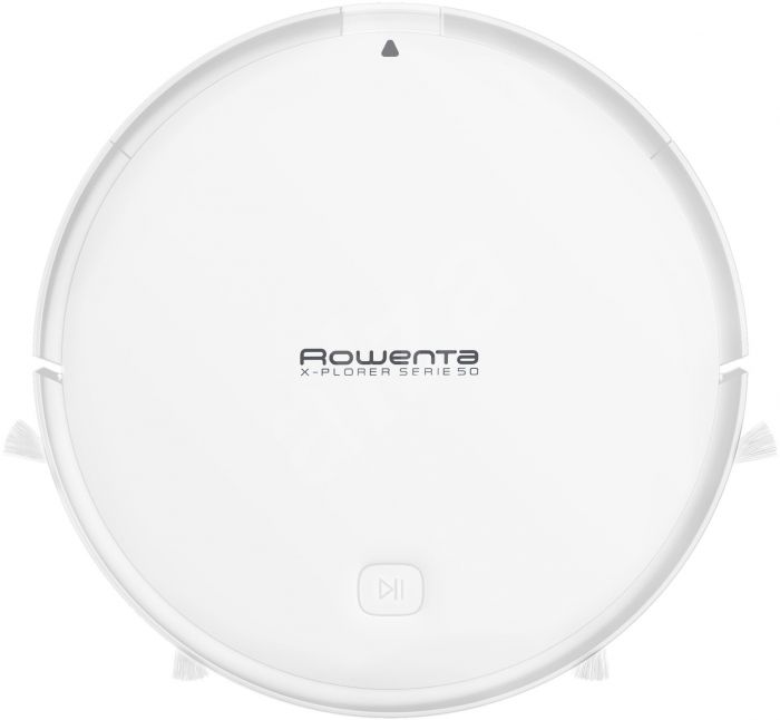Робот-пилосос  ROWENTA Explorer Serie 50, 1500ПАВт, h=8см, конт пил -0,44л, вода -0,11л, автон. робота до 120хв, НЕРА, управлв.через смартфон, білий