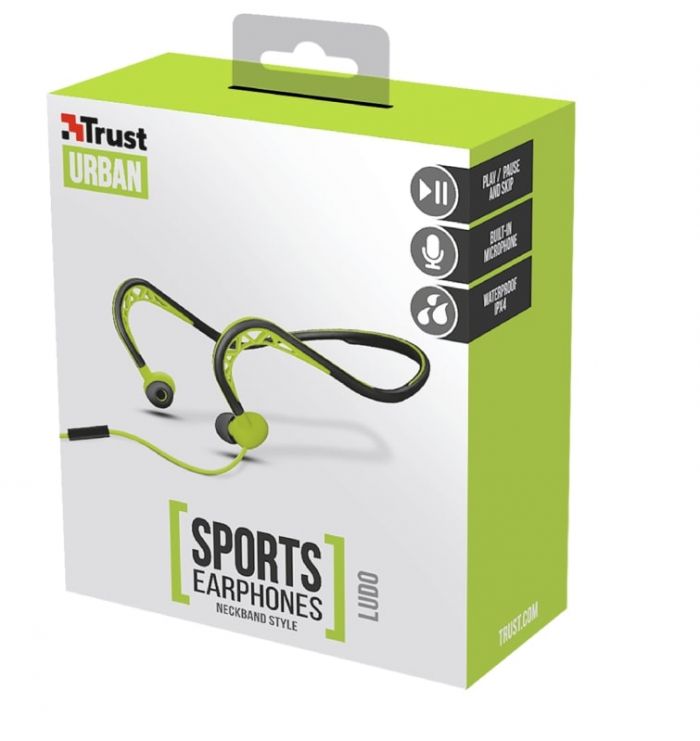 Навушники Trust Ludo Neckband Waterproof Mic