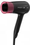 Фен Rowenta CV1622F0, 1600Вт, черно-рожевий