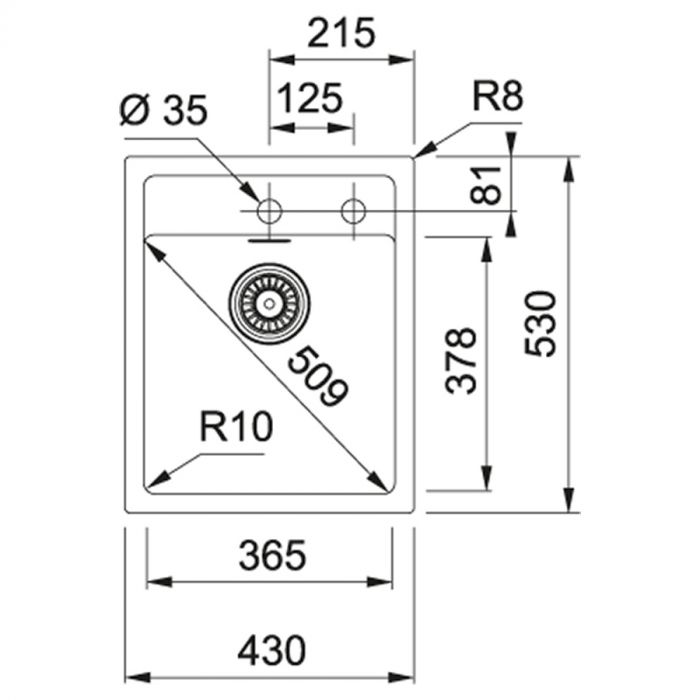 Кухонна мийка Franke Sirius SID 610-40/114.0498.001