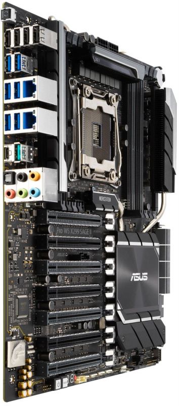 Материнская плата ASUS PRO WS X299 SAGE II s2066 X299 8DDR4 M.2 USB3.1 CEB