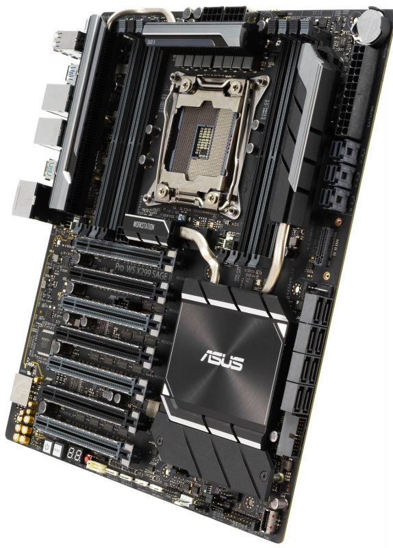 Материнская плата ASUS PRO WS X299 SAGE II s2066 X299 8DDR4 M.2 USB3.1 CEB