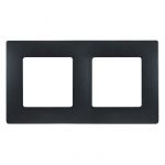 Рамка 2-х кратна Etika антрацит
