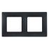 Рамка 2-х кратна Etika антрацит