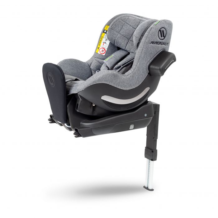 Дитяче автокрісло Avionaut AeroFIX-RWF Iso-Fix (гр.1) Grey Melange AV-350.RWF-AF.01