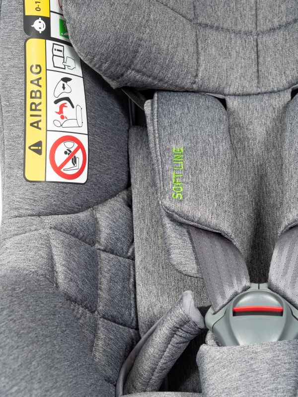 Дитяче автокрісло Avionaut AeroFIX-RWF Iso-Fix (гр.1) Grey Melange AV-350.RWF-AF.01