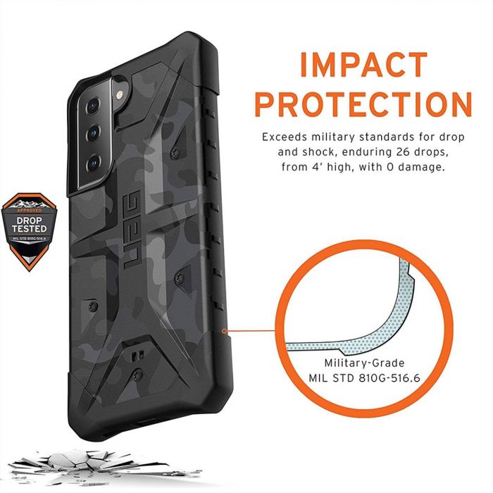 Чохол UAG для Samsung Galaxy S21 Pathfinder SE, Midnight Camo