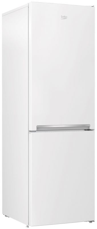 Холод. з нижн. мороз. кам. BEKO RCNA366K30W, 186х67х60см, 2 дв., Холод.відд. - 215л, Мороз. відд. - 109л, A++, NF, Білий