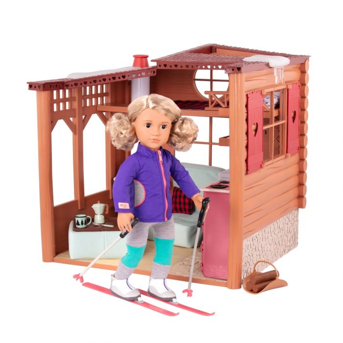 Ігровий набір Our Generation Будинок з аксесуарами "Cozy Cabin" BD37961