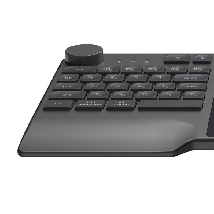 Графічний планшет Huion Inspiroy Keydial KD200 Bluetooth 5.0 Black