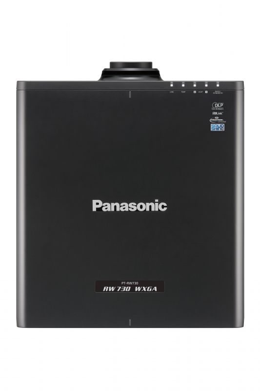інсталяційний проектор Panasonic PT-RW730BE (DLP, WXGA, 7200 ANSI lm, LASER), чорний