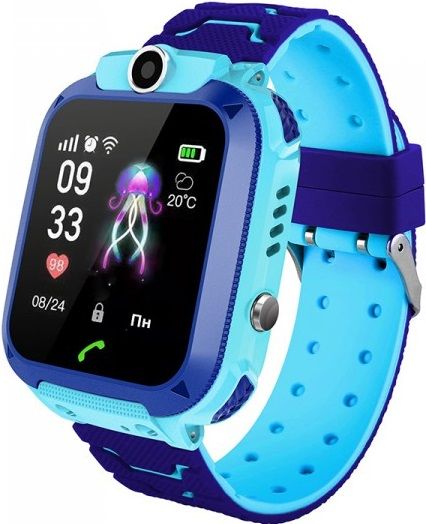 Дитячий GPS годинник-телефон GOGPS ME K16S Синій