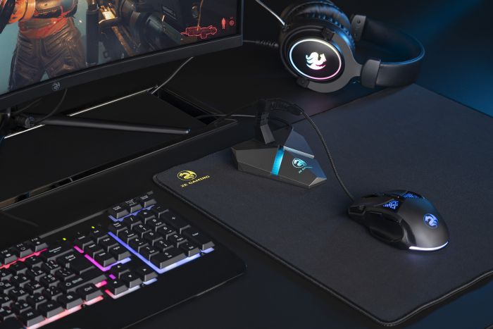 Тримач кабеля 4в1 2E GAMING Scorpio USB Silver