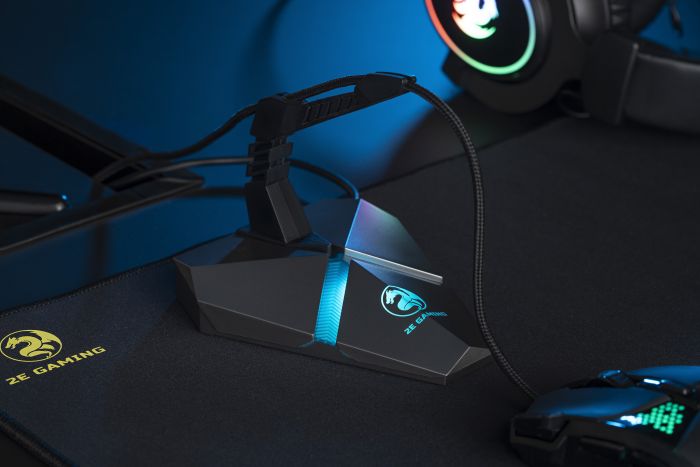 Тримач кабеля 4в1 2E GAMING Scorpio USB Silver