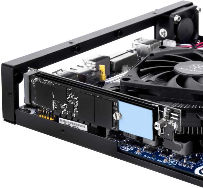 Плата-адаптер SST-ECM26 PCIe x4 для SSD m.2 NVMe 2230, 2242, 2260, 2280, 22110