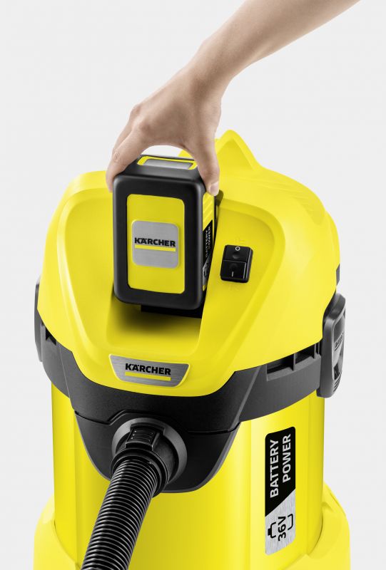 Пилосос Karcher WD 3 Battery акумуляторний