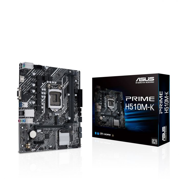 Материнcька плата ASUS PRIME H510M-K s1200 H510 2xDDR4 HDMI-VGA mATX