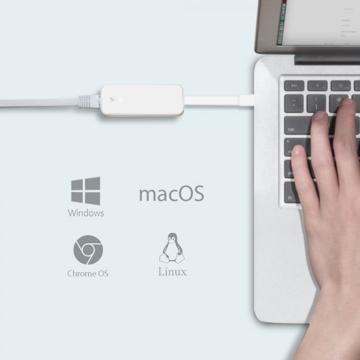 Мережевий адаптер TP-LINK UE300 USB type-C to GE