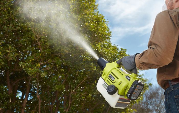 Ryobi Розпилювач Ryobi ONE + RY18FGA-0 18В, 2л, 7,2 л / ч solo (без АКБ і ЗП)