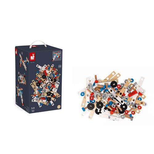 Конструктор дерев'яний Janod DIY 100 ел. J06479