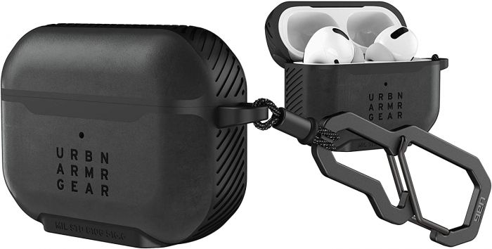 Чохол UAG для Apple Airpods Pro Metropolis, LTHR ARMR BLACK