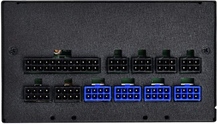 Блок живлення SilverStone STRIDER ST1200-PTS(1200W), 80+Platinum, aPFC, 12см, 24+2x8, 8xSATA, 8xPCIe, +6, модульний