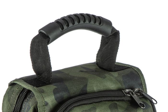 Сумка NEO "CAMO", туристична, камуфляжна, поліестер 600D, посилена, 25х19см