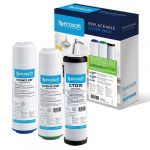 Комплект картриджів Ecosoft Premium 1-2-3 (видаляє жорсткість, хлор, важкі метали, феноли)