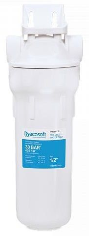 Фільтр магістральний Ecosoft 10", подключентіе 1/2, з поліпропіленовим картриджем
