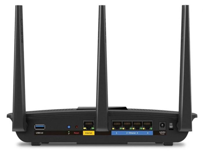 Маршрутизатор LINKSYS EA7300 AC1750, 4xGE LAN, 1xGE WAN, 1xUSB 3.0, 1xUSB 2.0, 3х зовнішн. ант.