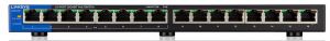 Комутатор LINKSYS LGS116P 8xGE PoE+, 8хGE, некерований