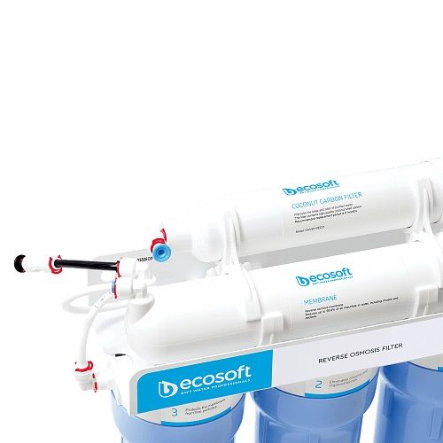 Фільтр зворотного осмосу Ecosoft Absolute 5-50, 75 гал DuPont Aqualast, дренаж 1:1