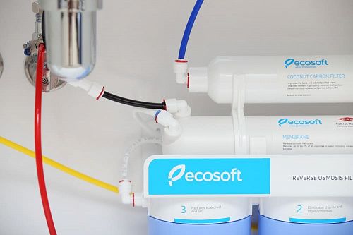 Фільтр зворотного осмосу Ecosoft Absolute 5-50, 75 гал DuPont Aqualast, дренаж 1:1