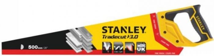 Ножівка по дереву Stanley "Tradecut", 11TPI, 500мм