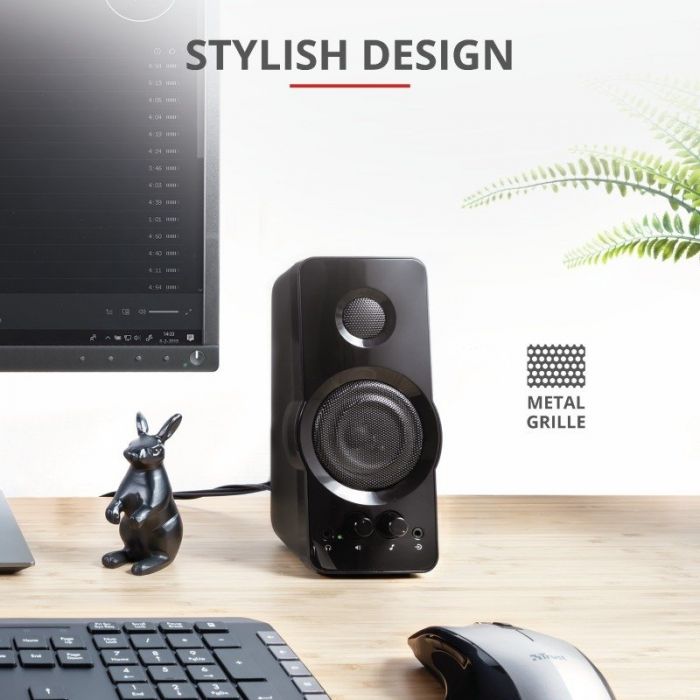 Акустична система (Колонки) Trust 2.0 Orion USB Black