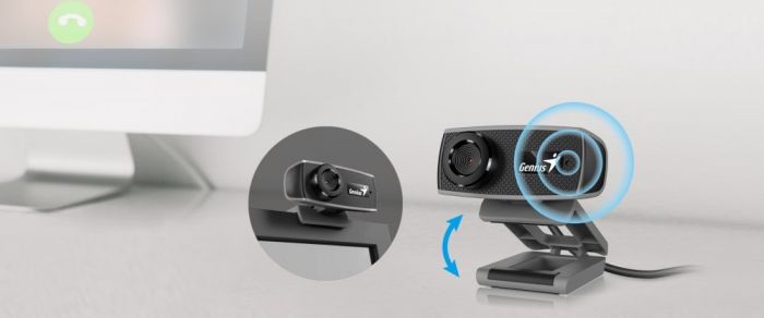 Веб-камера Genius FaceCam 1000X HD,Black