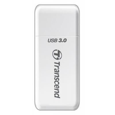 Кардрідер Transcend USB 3.0 microSD/SD White