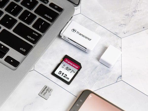 Кардрідер Transcend USB 3.0 microSD/SD White