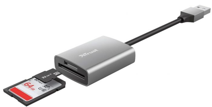 Кардридер Trust DALYX FAST USB 3.2 ALUMINIUM