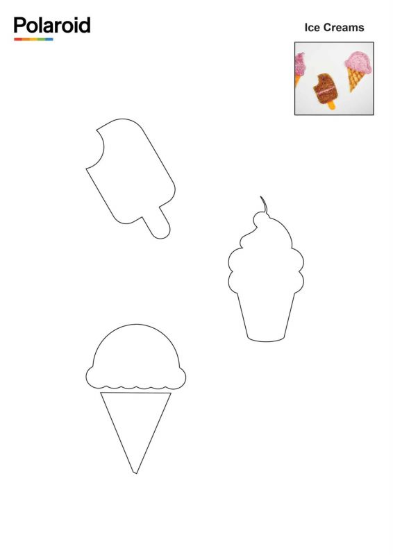 Набір картриджів для 3D ручки Polaroid Candy pen, кола, коричневий ( 40 шт)