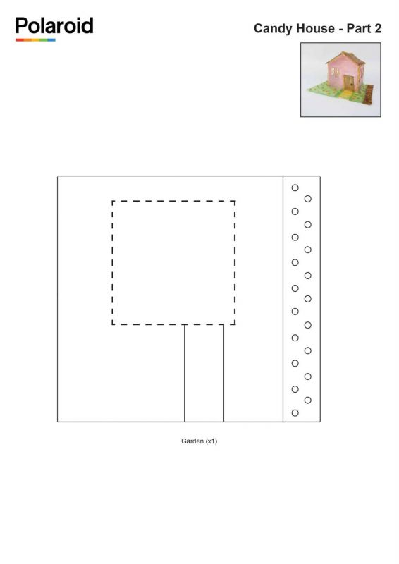 Набір картриджів для 3D ручки Polaroid Candy pen, кола, коричневий ( 40 шт)