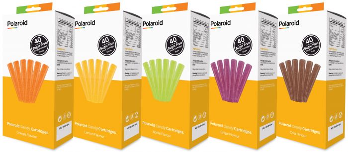 Набір картриджів для 3D ручки Polaroid Candy pen, яблуко, зелений ( 40 шт)