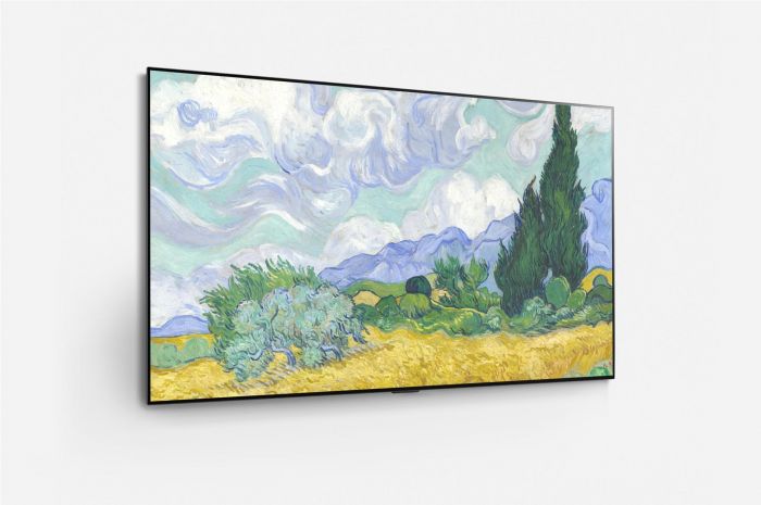 Телевiзор 55" OLED 4K LG OLED55G16LA Smart, WebOS, Срiбло