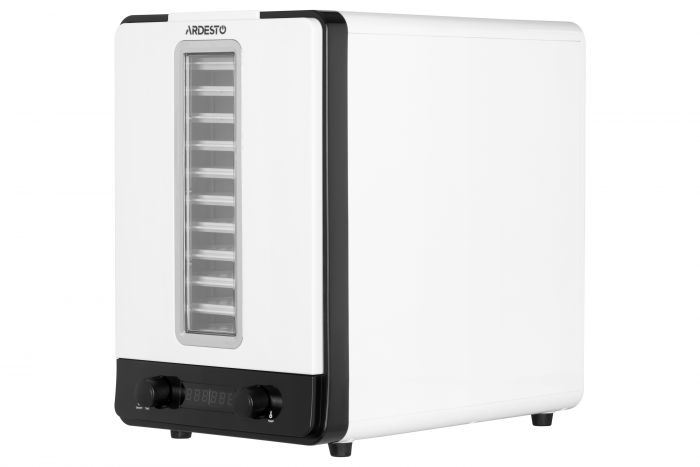 Сушка для продуктів Ardesto FDB-1138 - 550Вт/ 10+1 піддонів вис. 3см/рег. темп./ біла