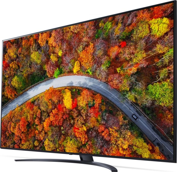 Телевiзор 55" LED 4K LG 55UP81006LA Smart, WebOS, чорний