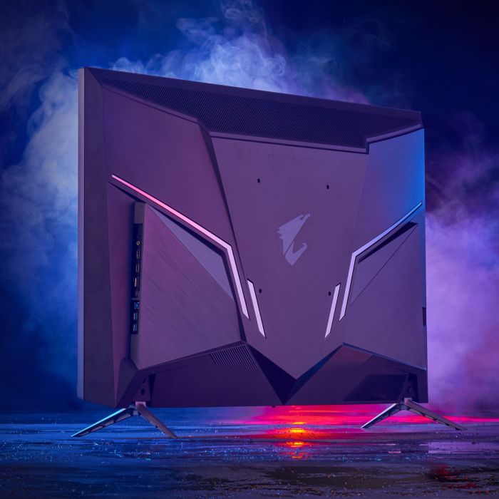 Монітор LCD AORUS 43" FV43U, 2xHDMI, DP, 2xUSB, USB-C, MM, VA QLED, 3840x2160, 144Hz, 1mc, 97%DCI-P3, FreeSync, HDR1000