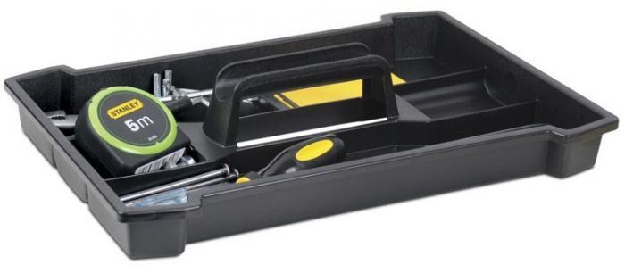 Ящик для інструменту Stanley "Classic Stanley" 22", пласт., органайзери, лоток, 556х257х250мм