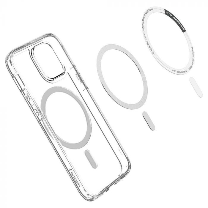 Чохол Spigen для Apple iPhone 12 / 12 Pro Ultra Hybrid Mag Safe, Black